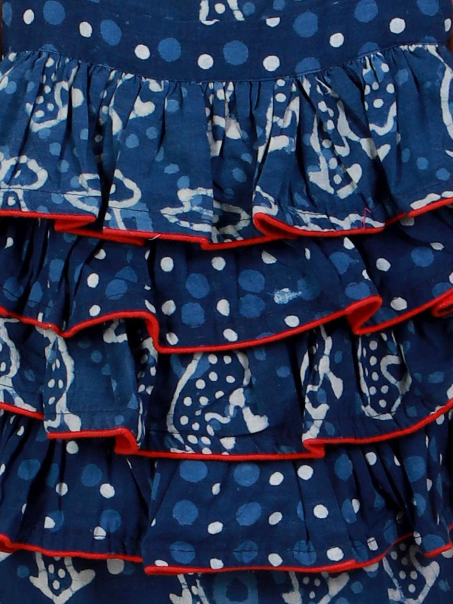 TWISHA Kids Blue Printed Jumpsuit