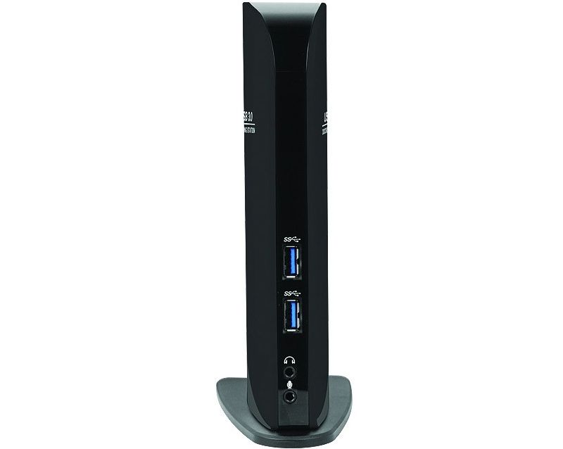 SIIG USB 3.0 Dual Head Docking Station - 6 x USB Ports - Network (RJ-45) - HDMI - DVI
