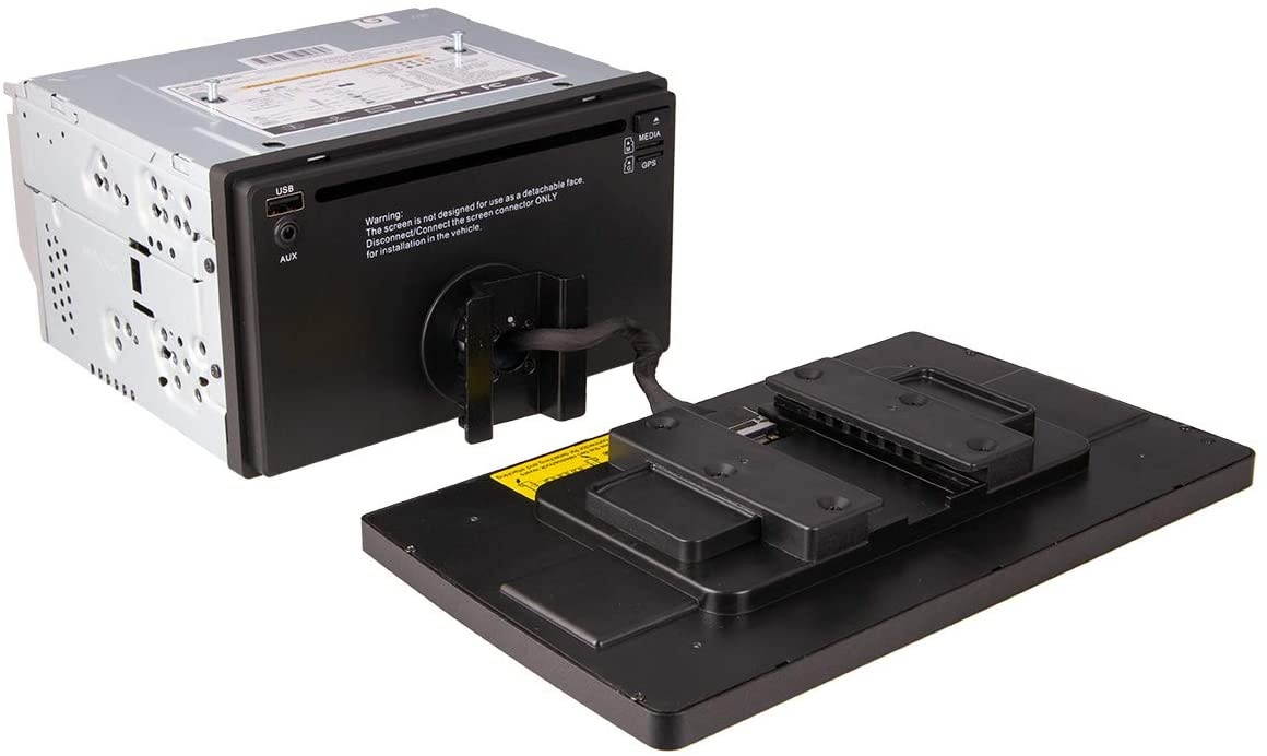 Power Acoustik PDN-1060HB Double DIN with 10.6-inch Swiveling, LCD Touchscreen, DVD, CD/MP3 Car Stereo with GPS Navigation and MHL PhoneLink