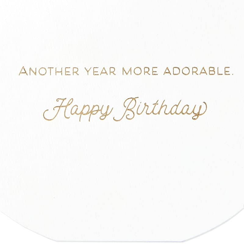 Signature Birthday Card for Girl Cat Pi&ntilde;ata