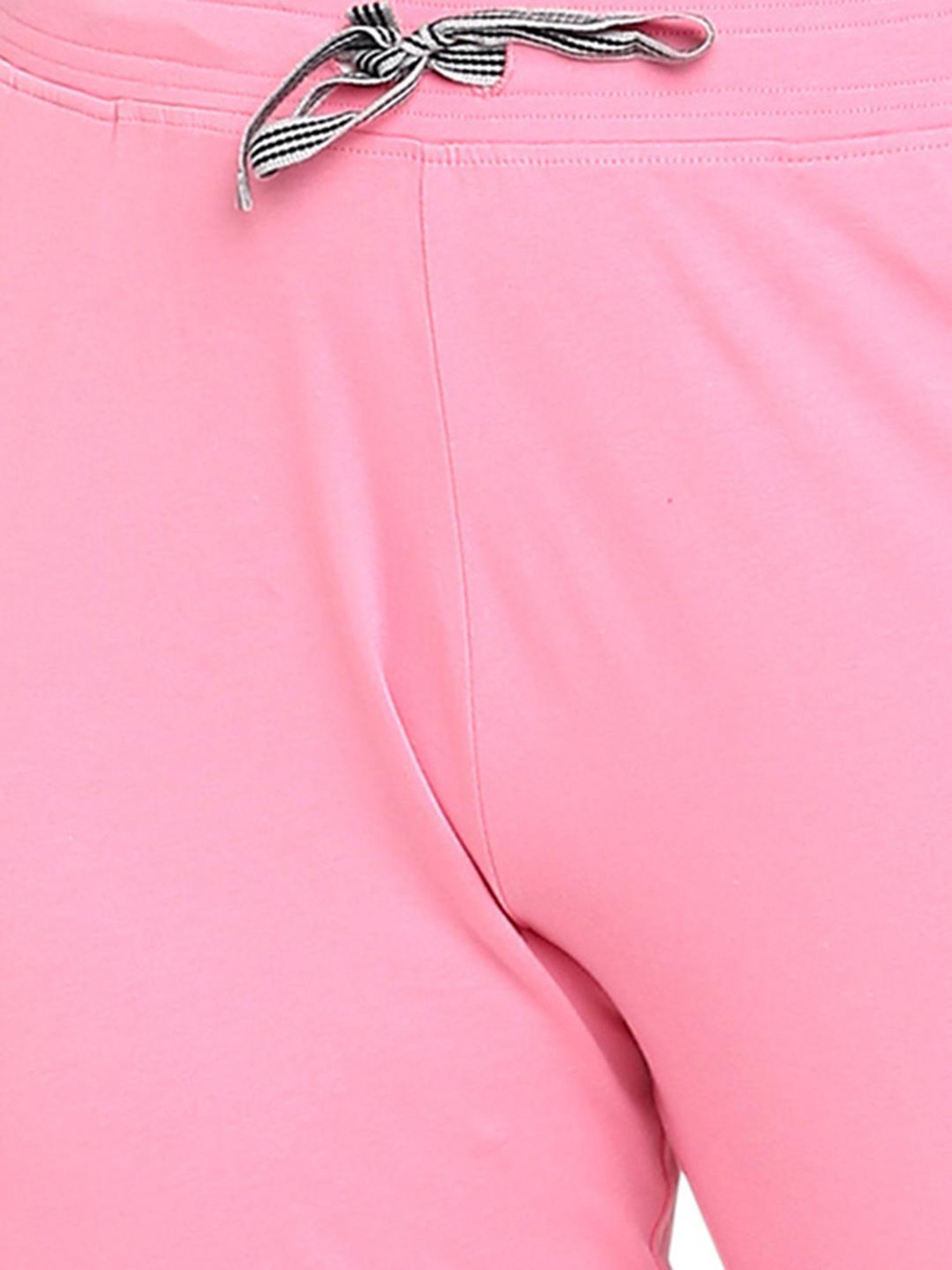 BLOSSOM Pink Cotton Lounge Pants