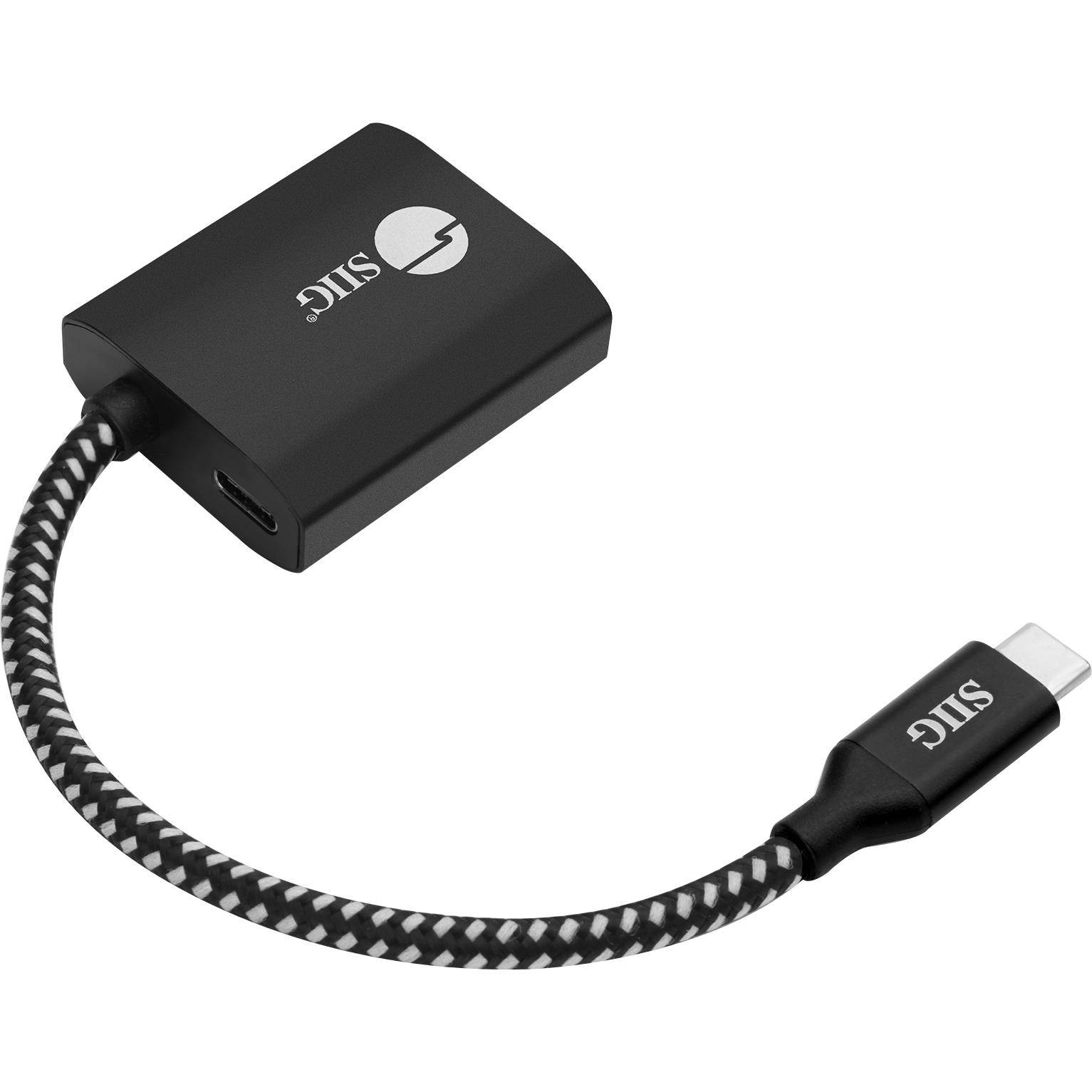 Siig Usb Type-C To Hdmi Video Cable Adapter With Pd Charging