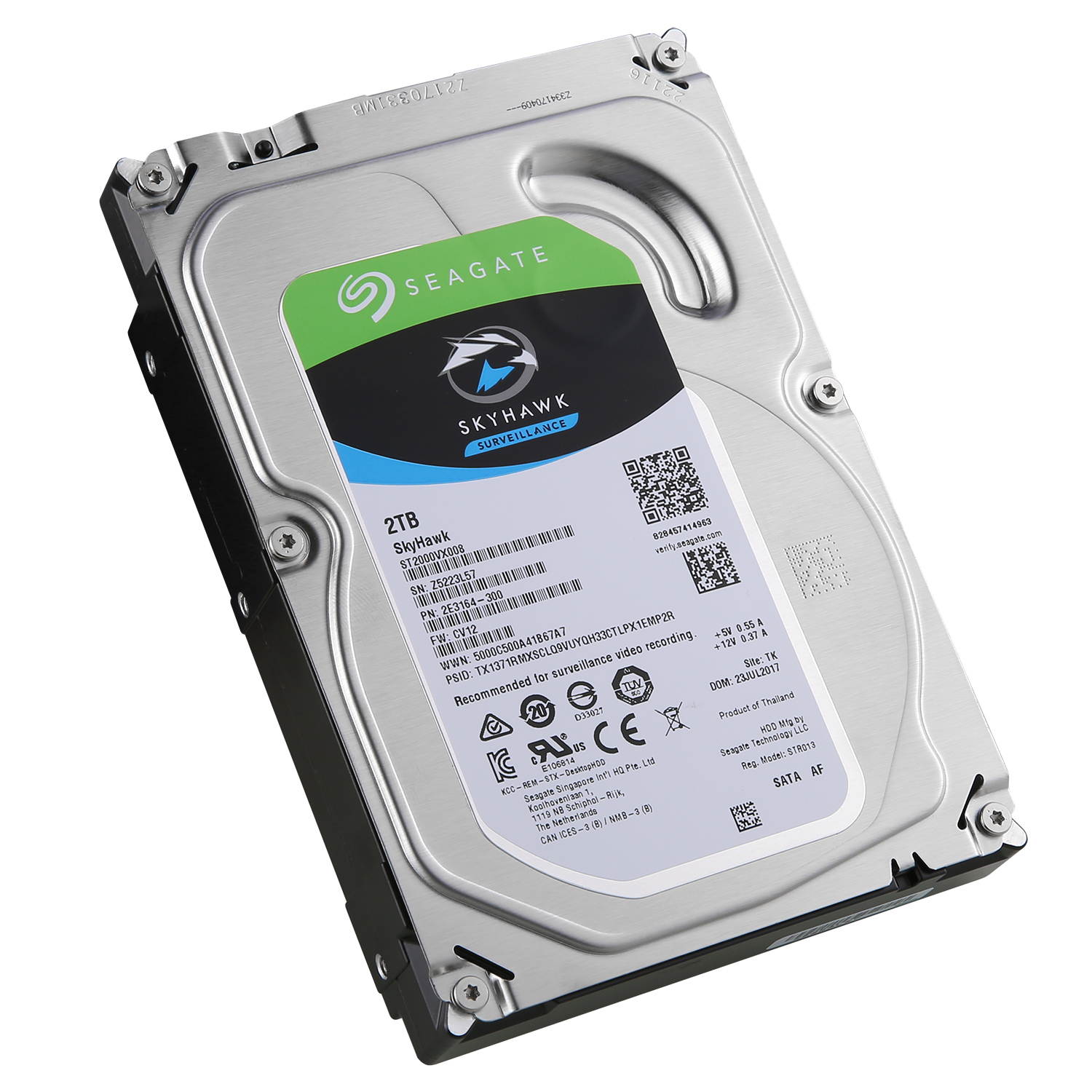 3.5 inch Hard Drive  2TB Surveillance Hard Disk Internal HDD for Security Camera Syste