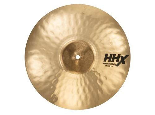 Sabian HHX Medium Hi-Hat Pair - Brilliant (14")