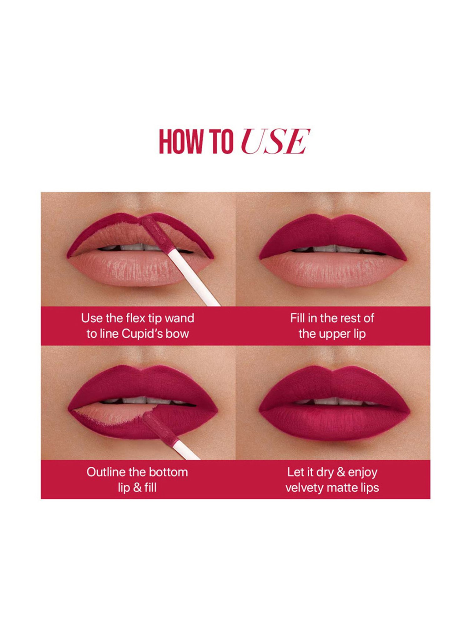 MyGlamm LIT Velvet Matte Liquid Lipstick IDGAF - 1.6 ml