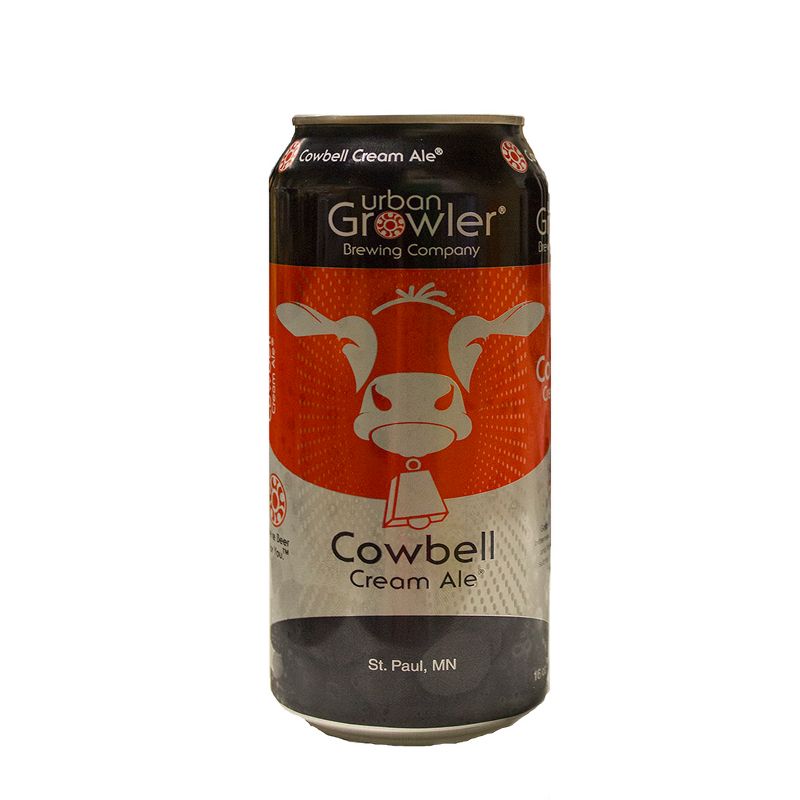 Urban Growler Cowbell Cream Ale Beer - 4pk/16 fl oz Cans