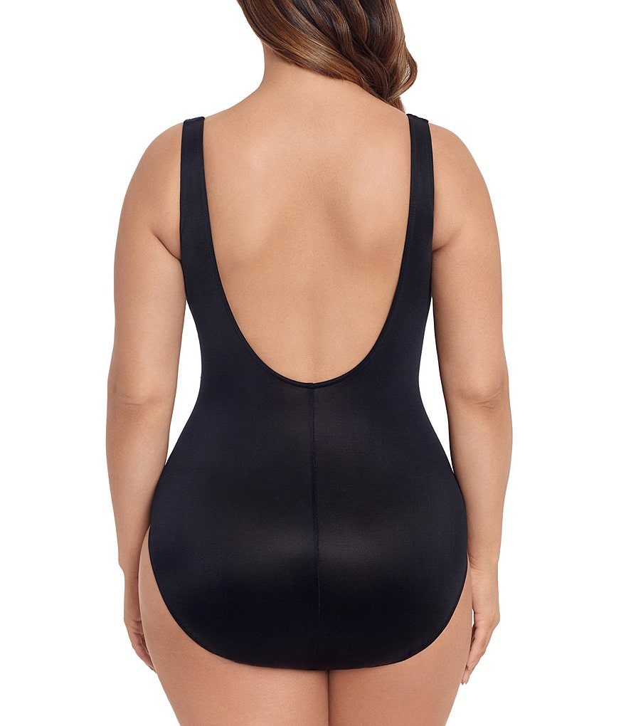 Miraclesuit Plus Size Must Haves Escape Underwire One Piece Swimsuit