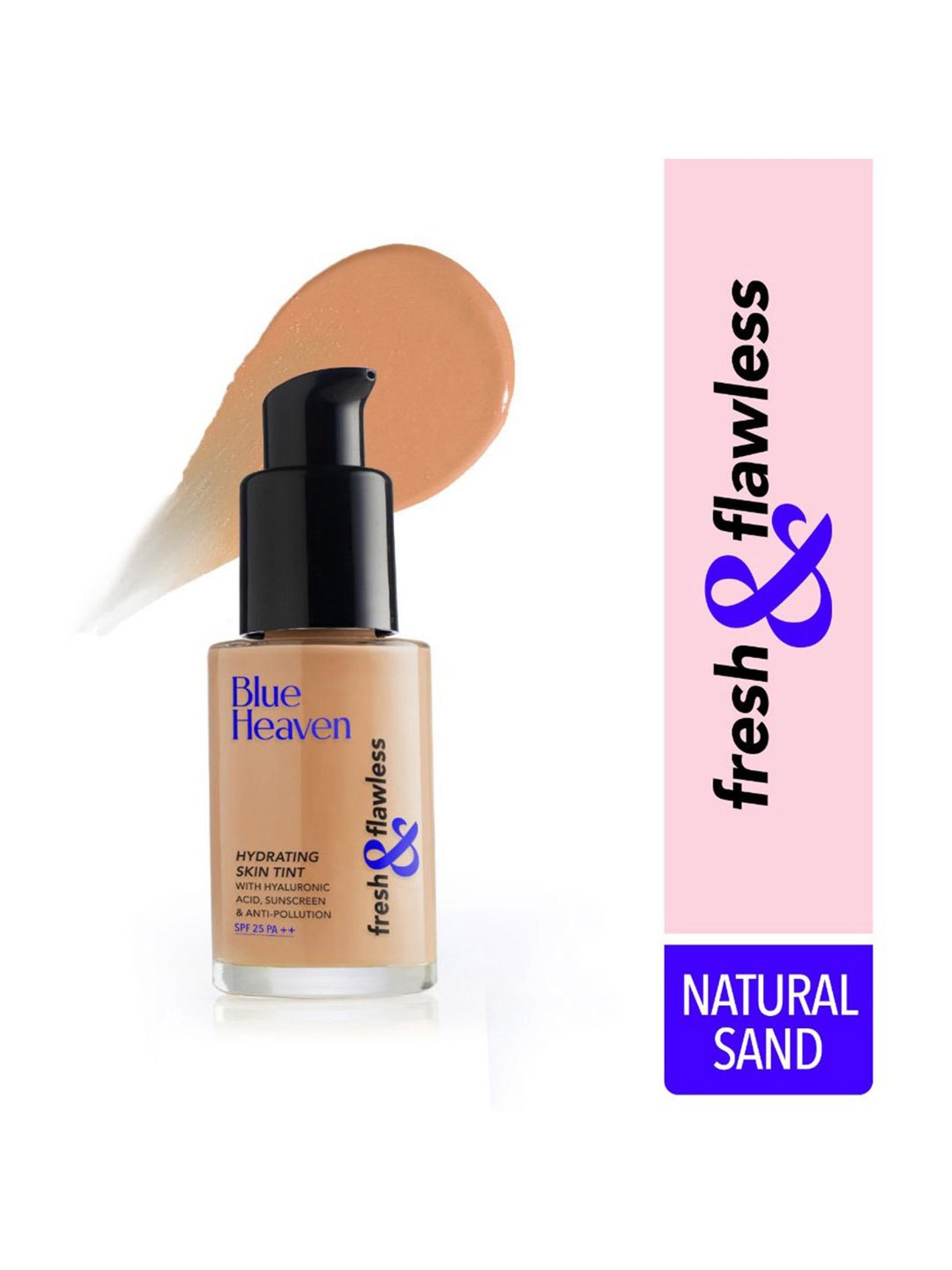 Blue Heaven Fresh & Flawless Hydrating Skin Tint Natural Sand - 28 ml