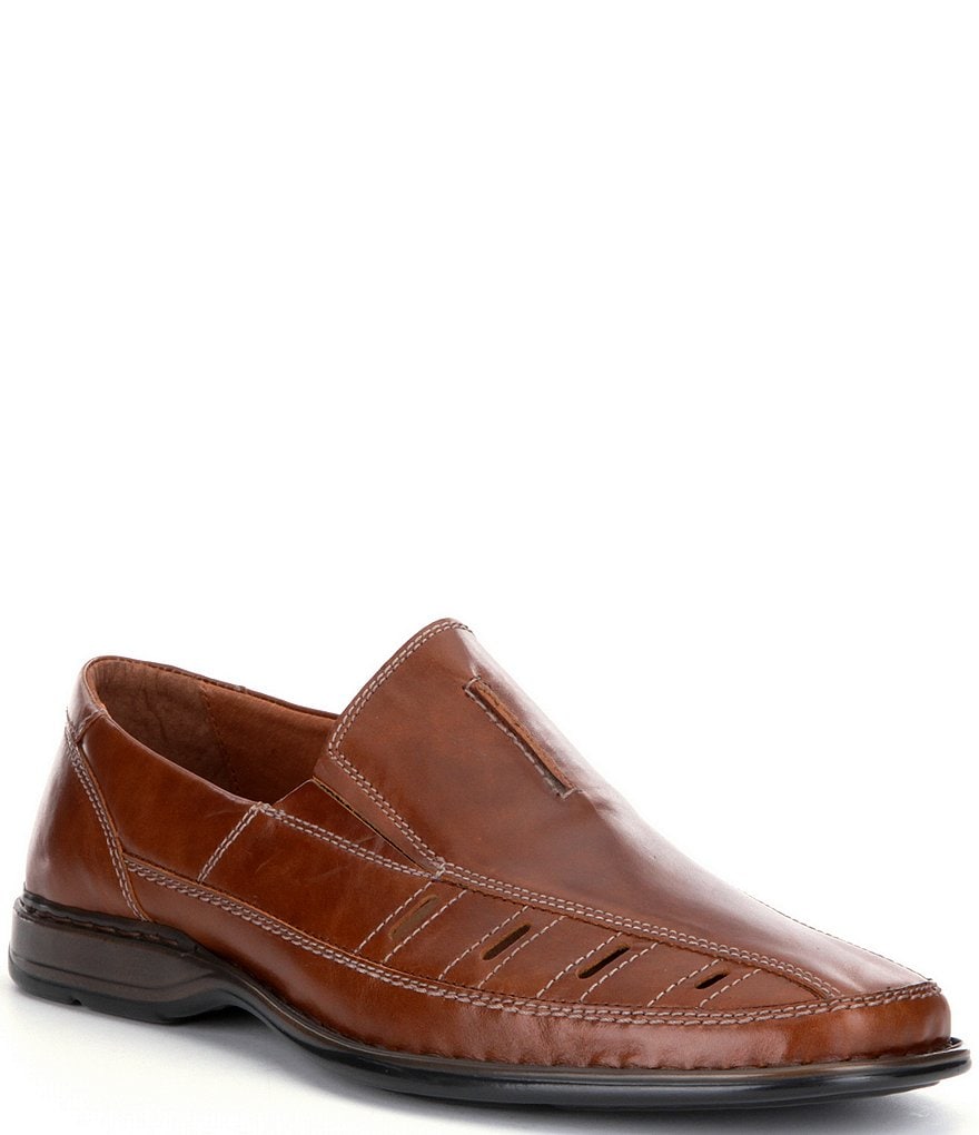 ECCO Track II Low Leather Oxfords