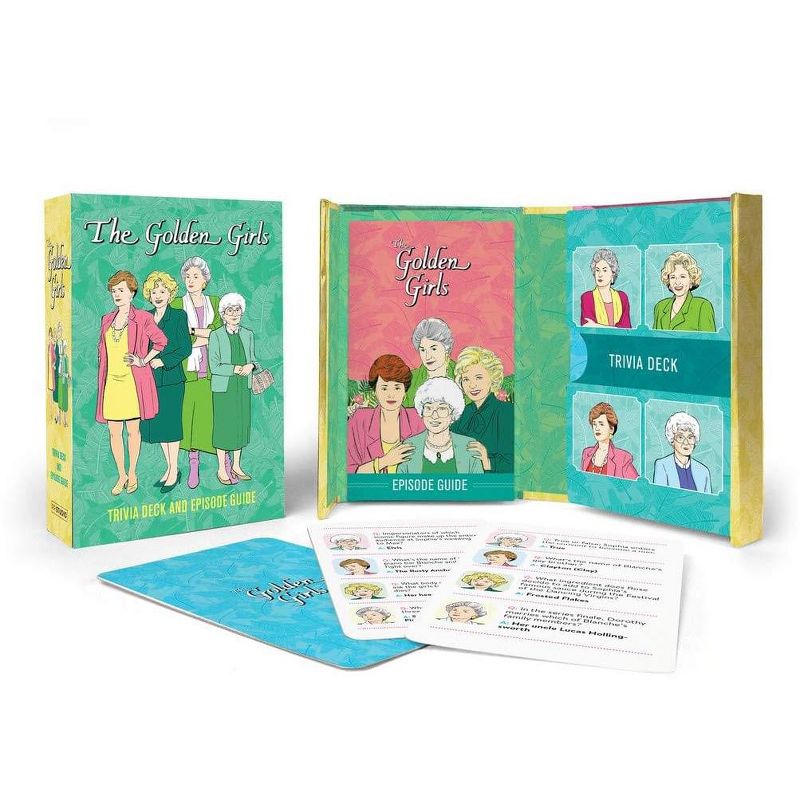 RP Studio The Golden Girls Trivia Card Deck and Episode Guide