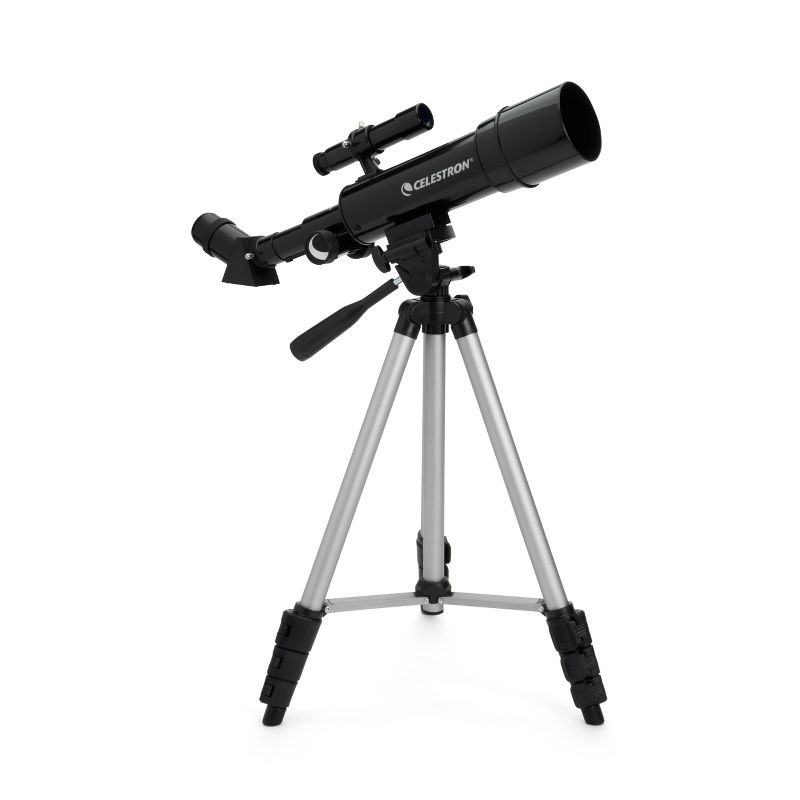 Celestron Travel Scope Portable Telescope with Basic Smartphone Adapter - Black