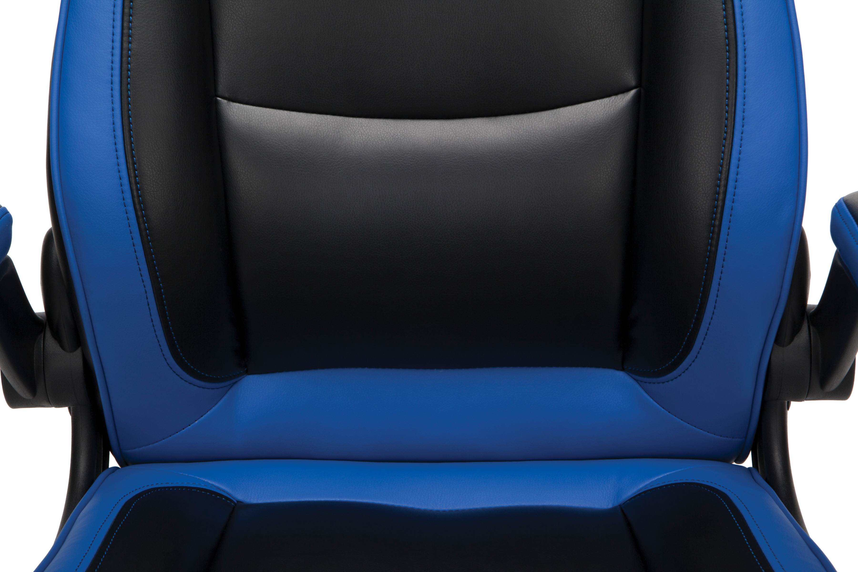 RESPAWN-800 Racing Style Gaming Rocker Chair, Rocking Gaming Chair, in Blue (RSP-800-BLK-BLU)