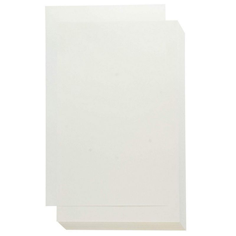 100-Sheet Resume Papers Cotton Fiber, Legal Sized for Printing Invitations, Business Documents, 8.5 x 14"