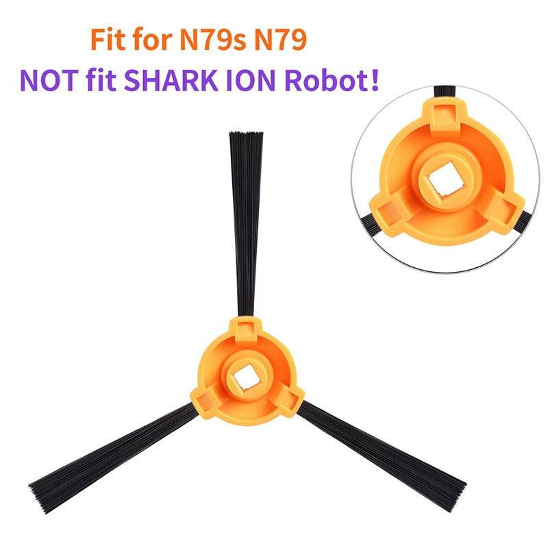Replacement Parts for Deebot N79S Filter Side Brush Accessory Kit for Ecovacs Deebot N79S N79 Robotic Vacuum Cleaner