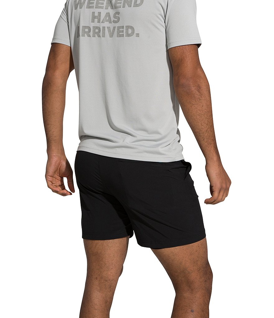 Redsand Elastic Waist Colorblock 20#double; Outseam Volley Shorts