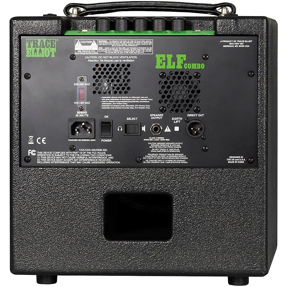 Trace Elliot ELF 200W 1X8 Bass Combo Amp Black