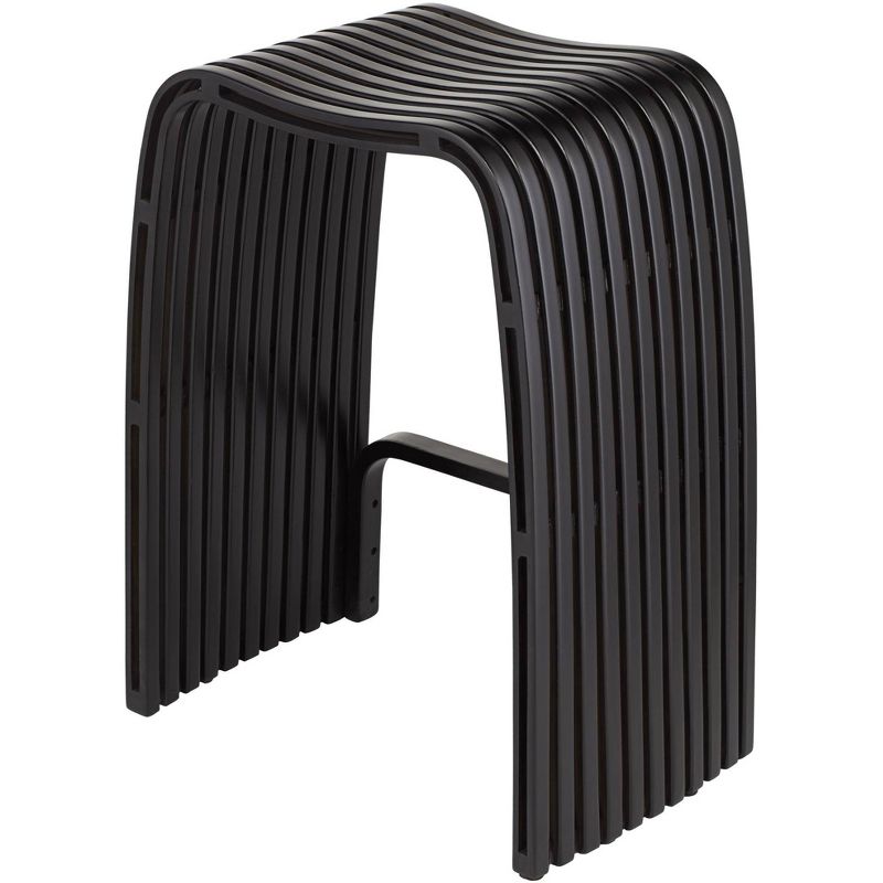 Ladder Barstool Seat Black - Riverstone Furniture Collection