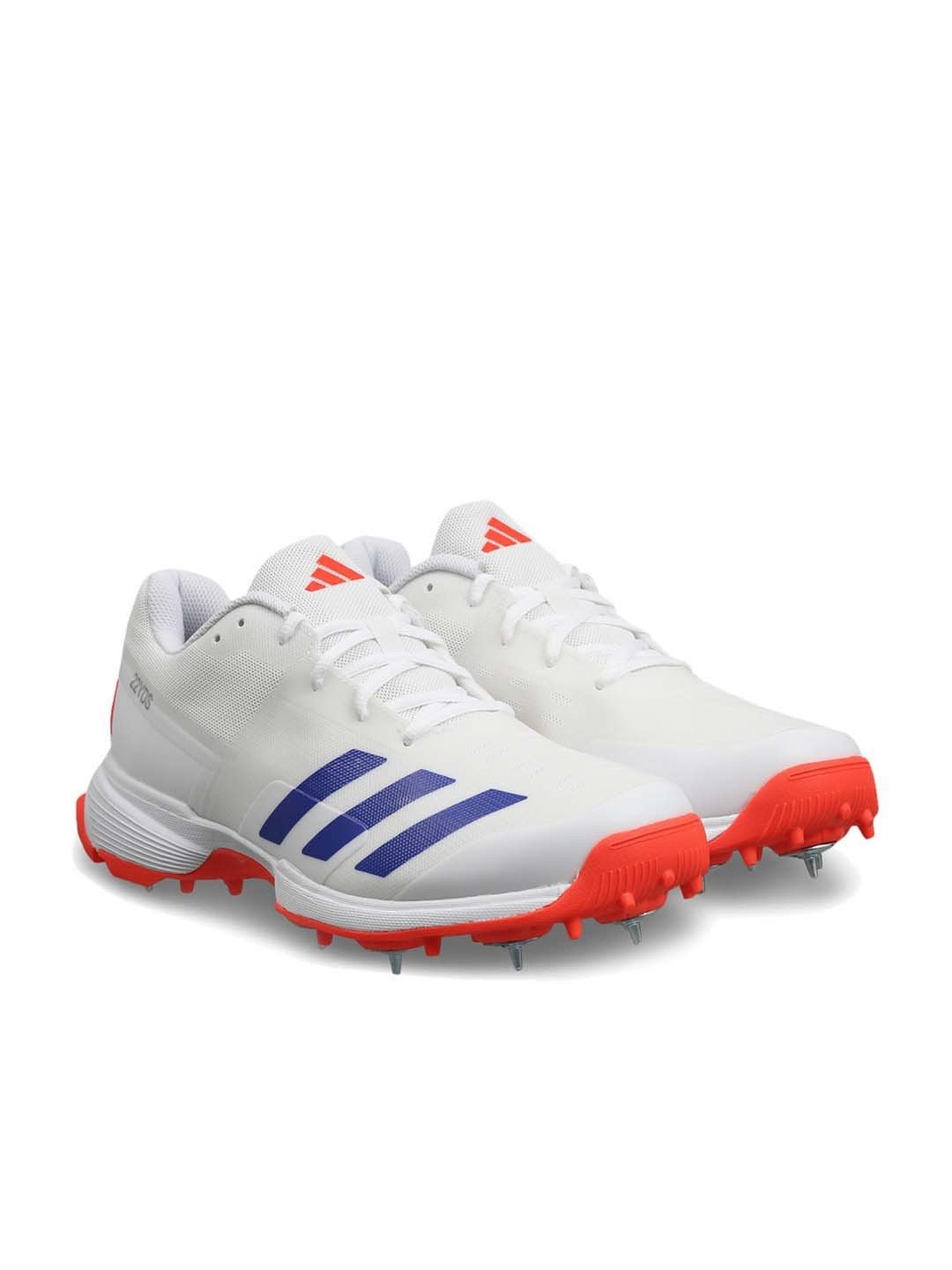 Adidas Men's SL22.0 White Cricket Shoes