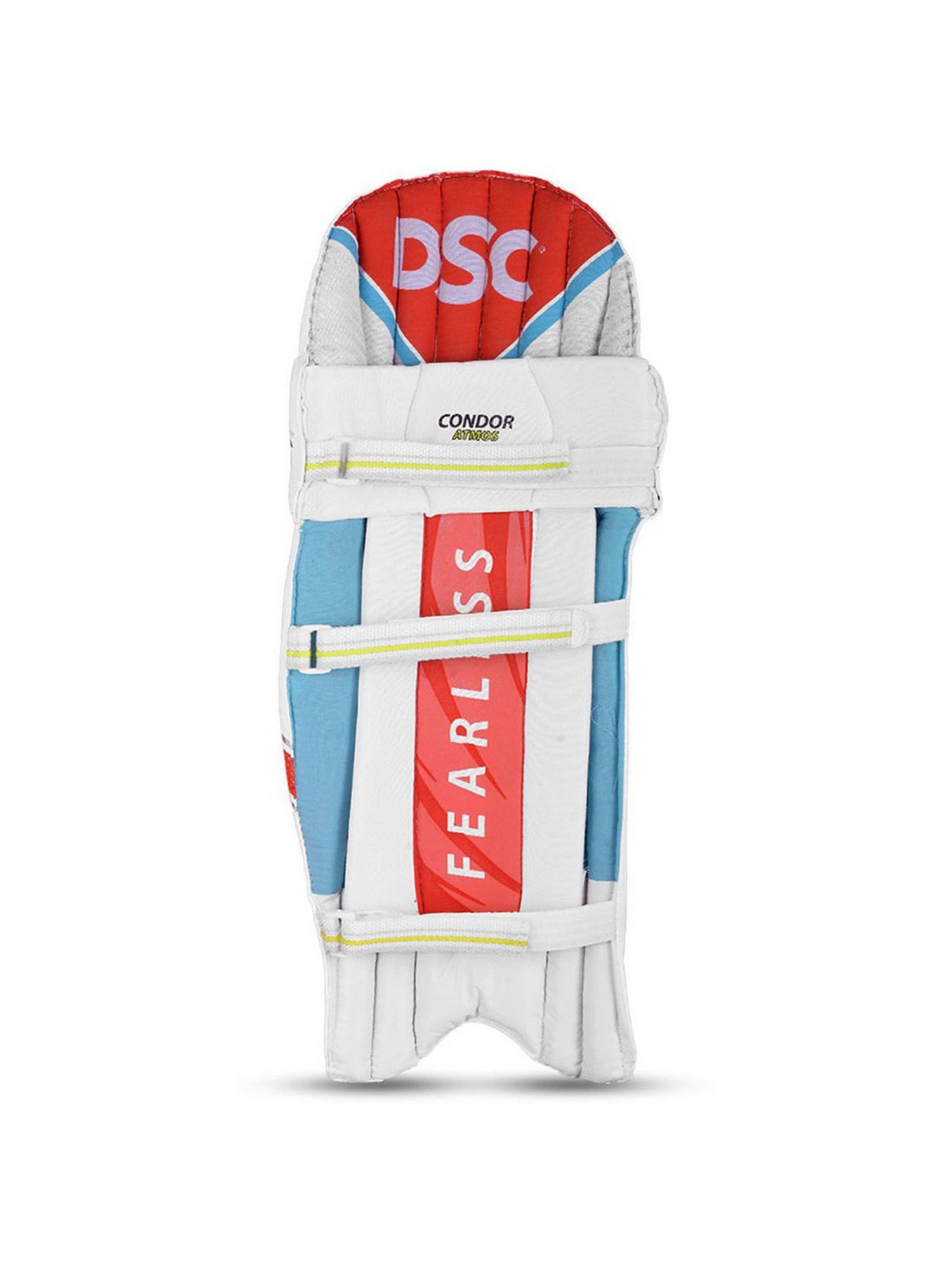 DSC Condor Atmos Cricket Leg Guard For Men (White)