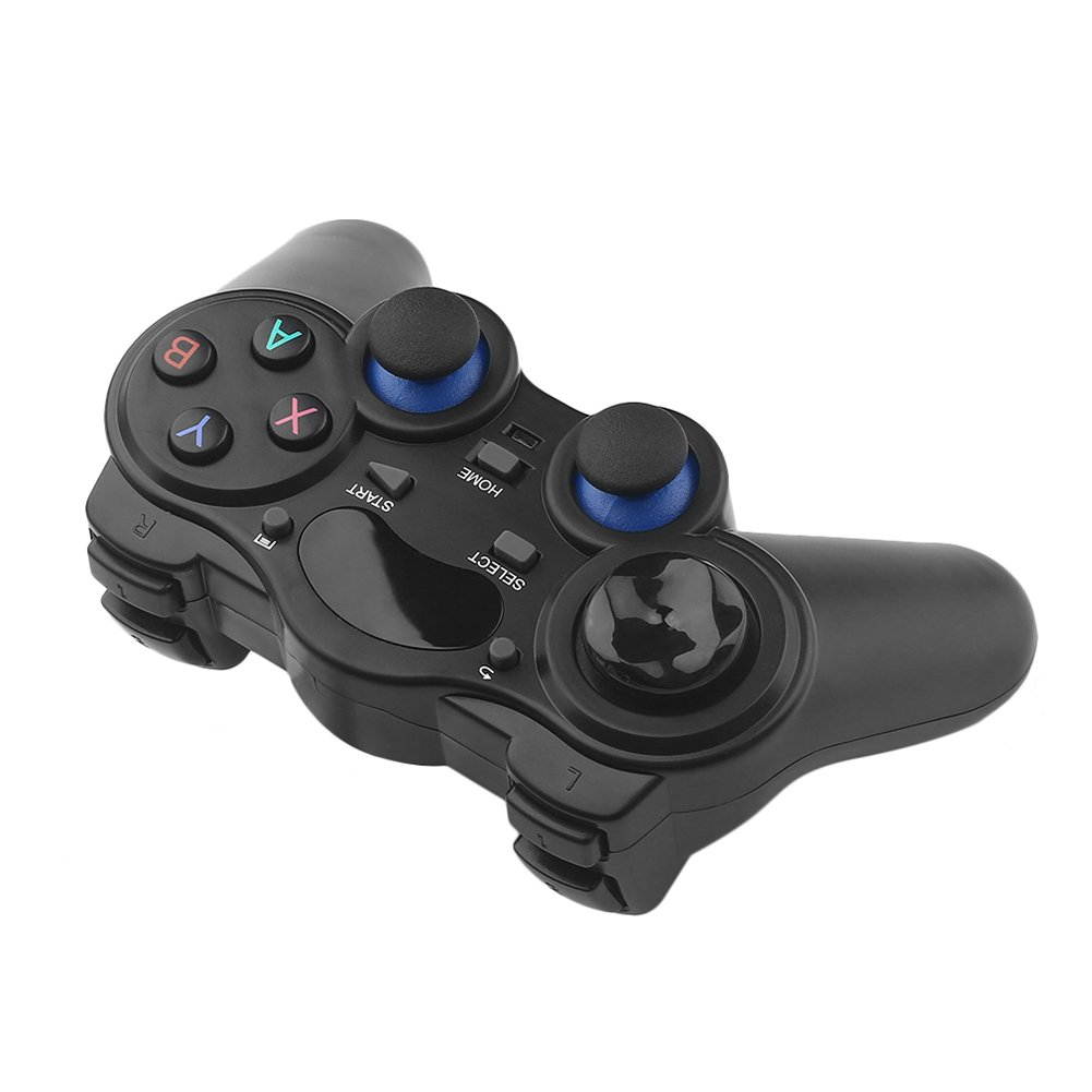 2.4GHz Wireless Game Controller Handle Gamepad Joystick With OTG Converter