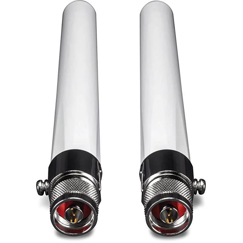 46 dBi Surge Outdoor Dual Band Omni Antenna Kit Replaceable Surge Protection Fuse TEWAO46S