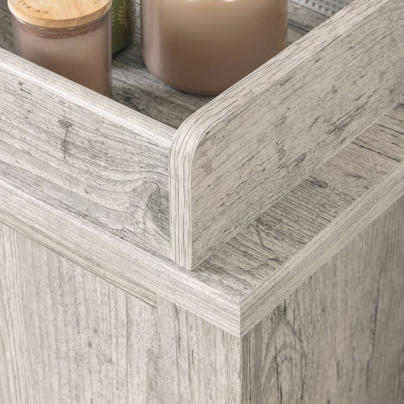 Hankel Changing Table - Pure White and Weathered Oak - South Shore