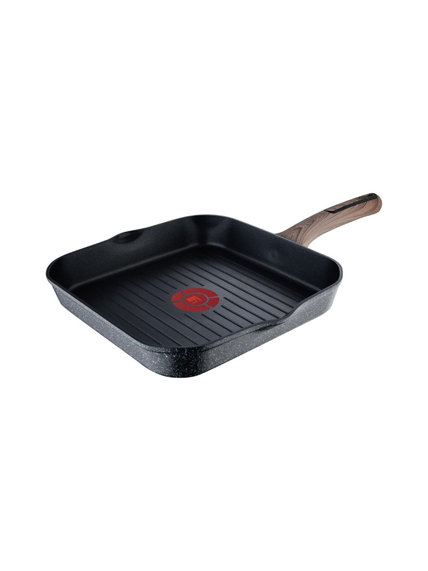 Bergner Grey Non-Stick Marble Induction Base Grillpan - 28cm