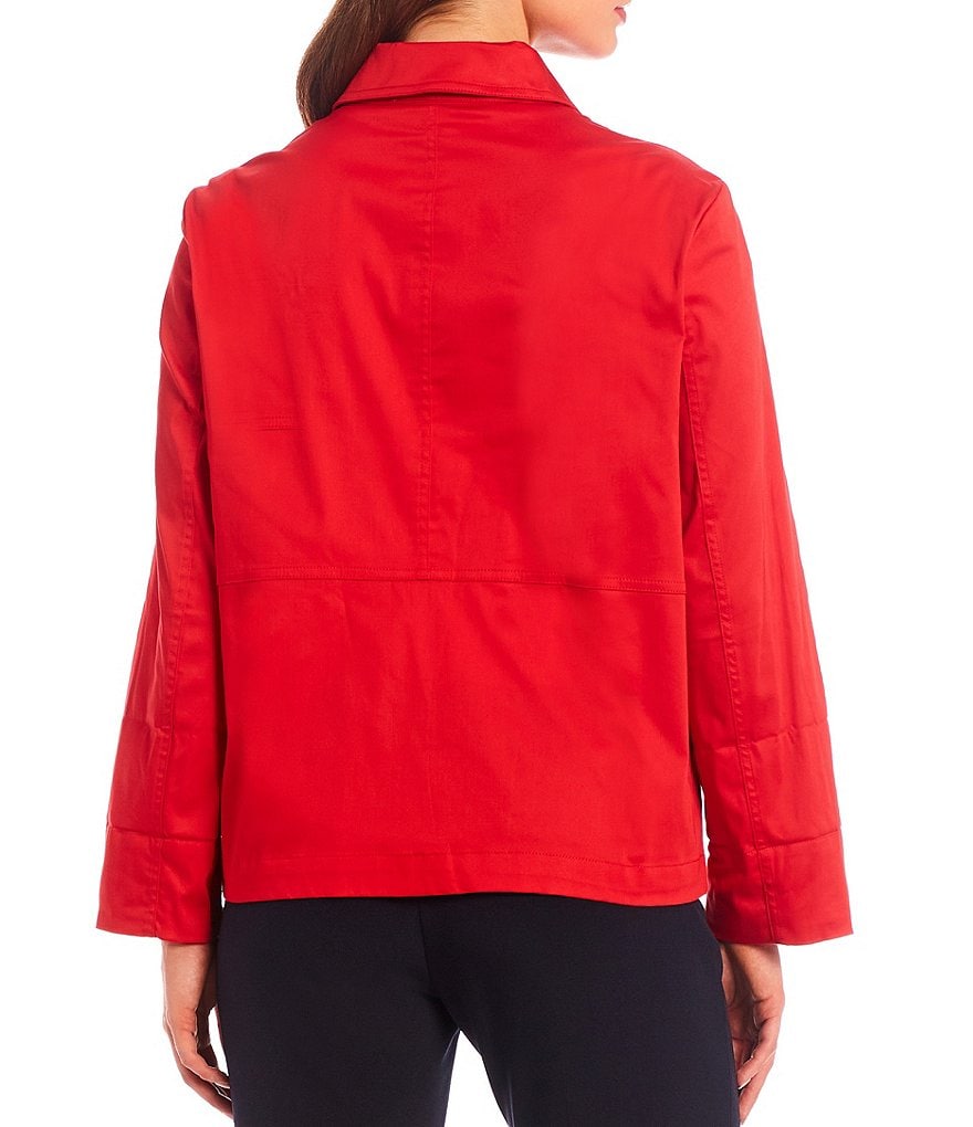 Preston & York Dallas Stretch Cotton Button Down Jacket