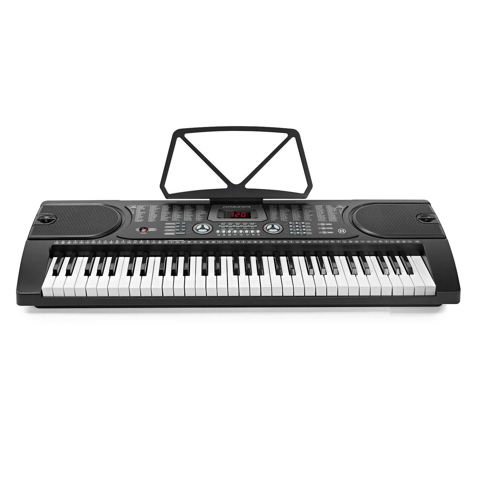 61-Key Digital Music Piano Keyboard - Portable Electronic Musical Instrument