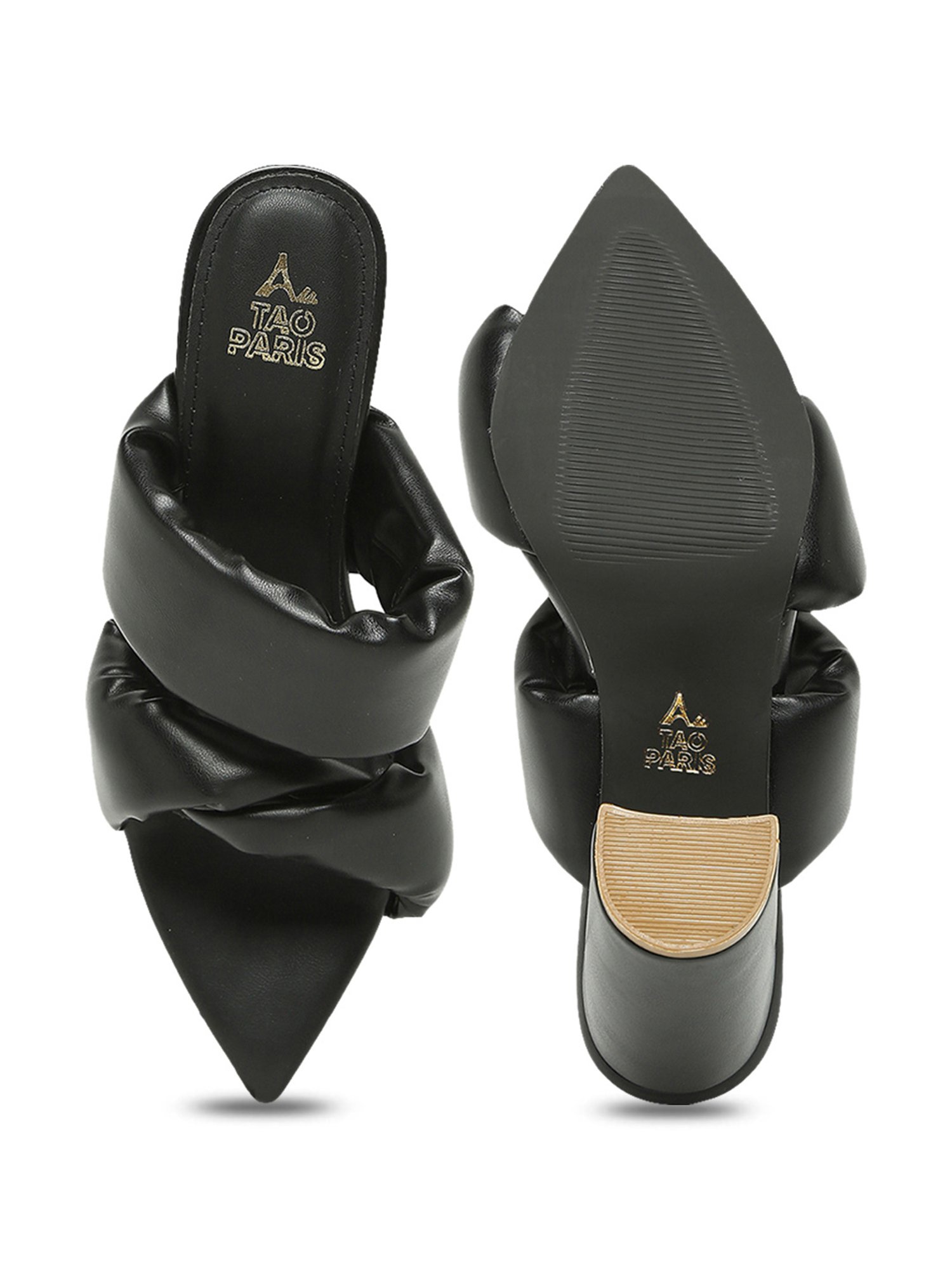 Tao Paris Women's Asu Black Casual Sandals