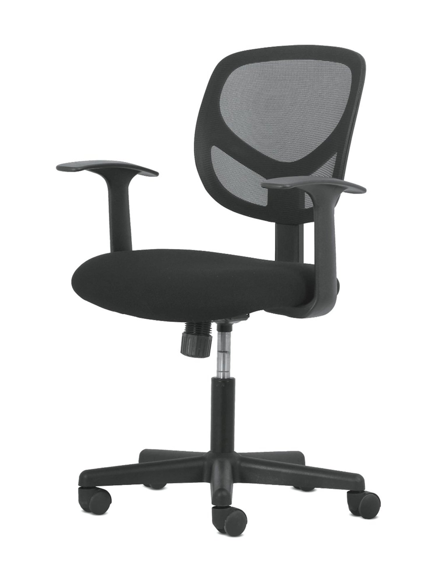 HNI India Sadie Black Mesh Mid Back Office Chair