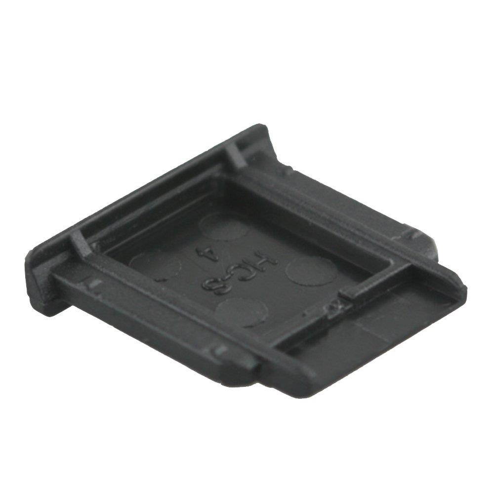 JJC Hot Shoe Cover Camera Hot Shoe Cap Protector for Sony A6000 A6300 A6500 A99II A77 II A68 A58 A7 III A7R II A7R A7S II NEX-6 DSC-HX400V RX100II RX10 Replaces Sony FA-SHC1M Cover -2 Pack Black