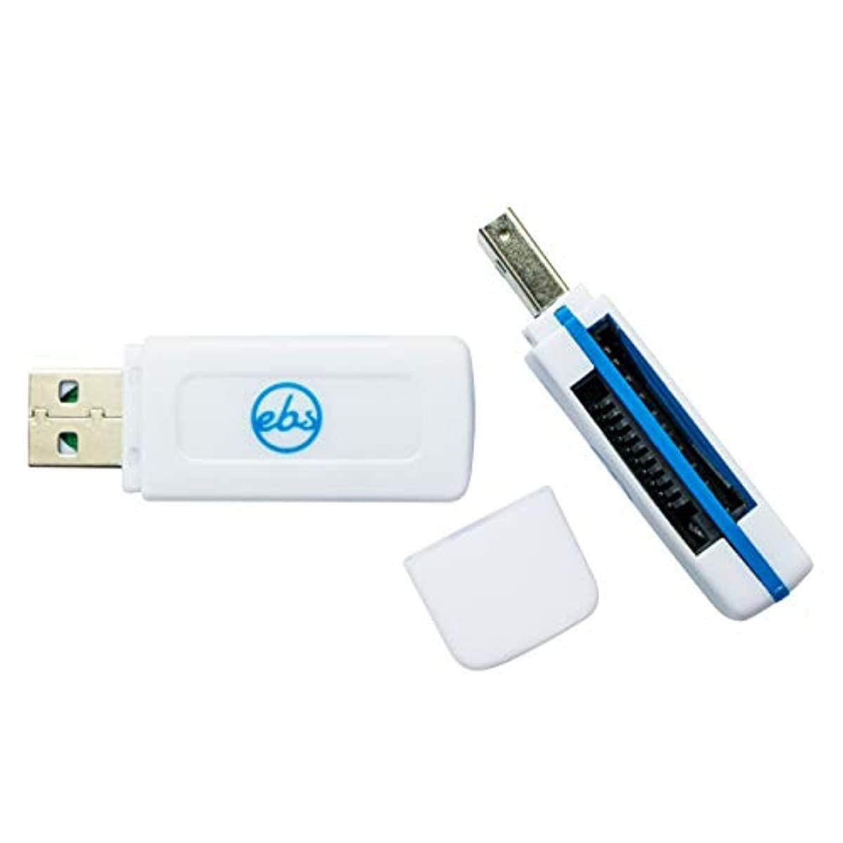 SD Card Reader,Ingelon 4in1 Micro SD Card Adapter for iOS Android Windows Syetem Flash Memory Adapter SDXC, SDHC, SD, MMC, RS-MMC, Micro SDXC, Micro SD XQD OTG Cardreader