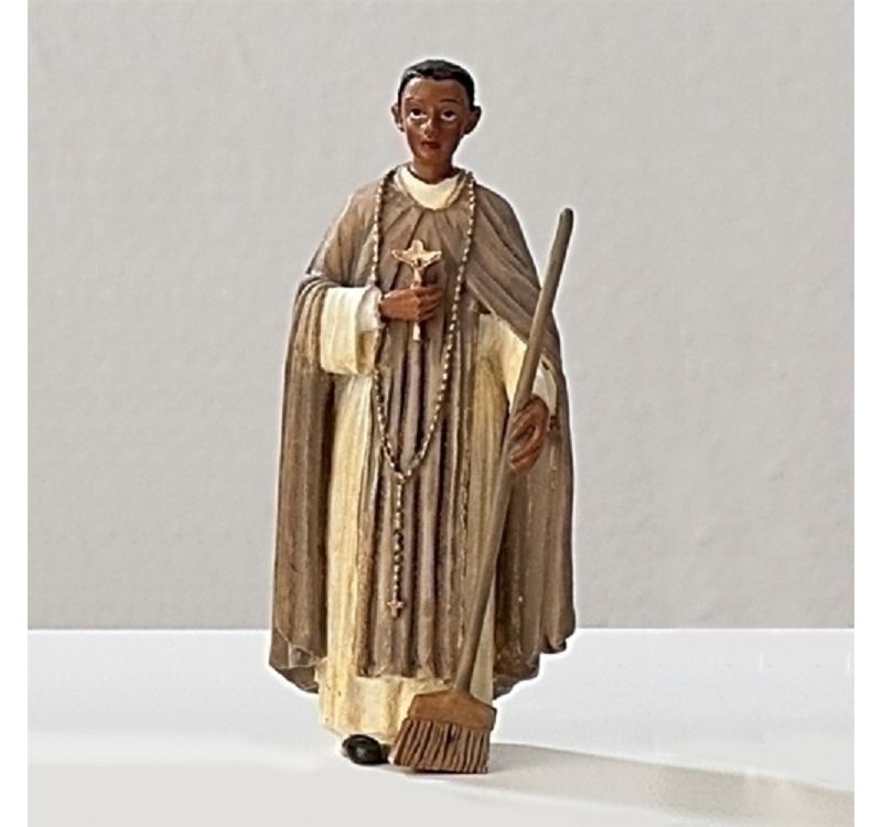 Diva At Home 3.5" Saint Martin de Porres Religious Figure