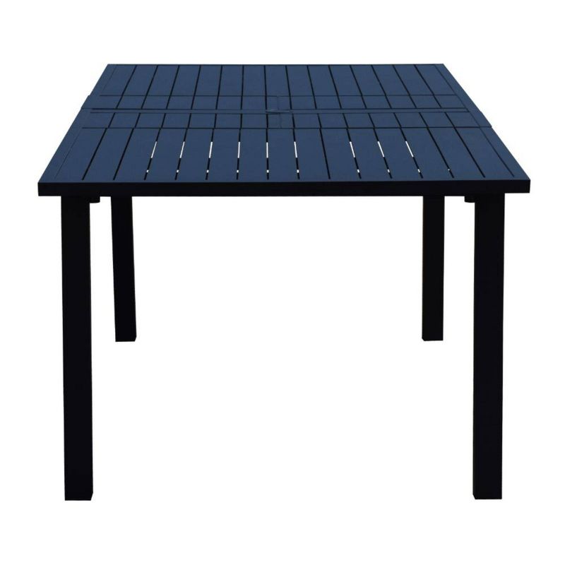 Circi 5pc Outdoor Dining Set - Black and Charcoal - CosmoLiving by Cosmoplitan