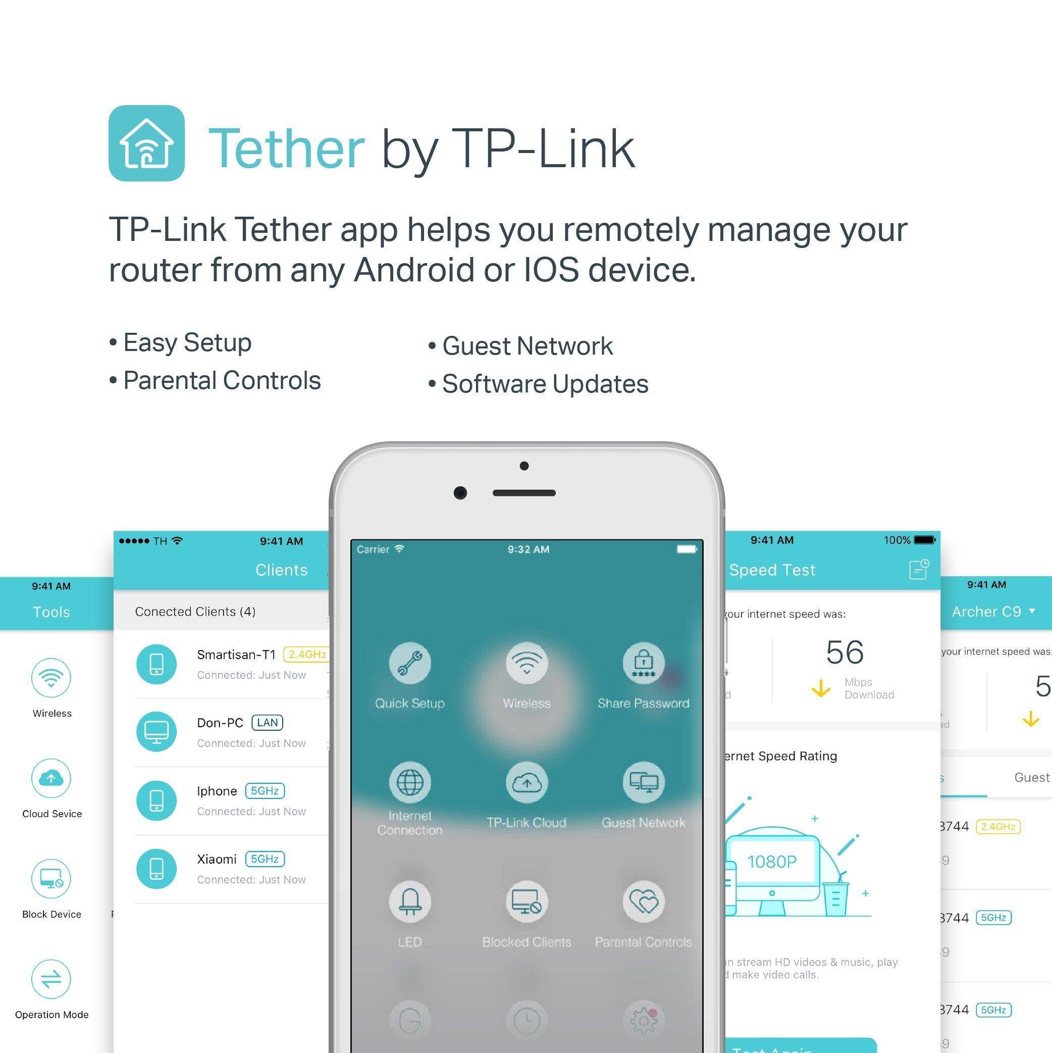 TP-LINK USA CORPORATION ARCHER A7 AC1750 WIRELESS DUAL BAND GIGABIT ROUTER