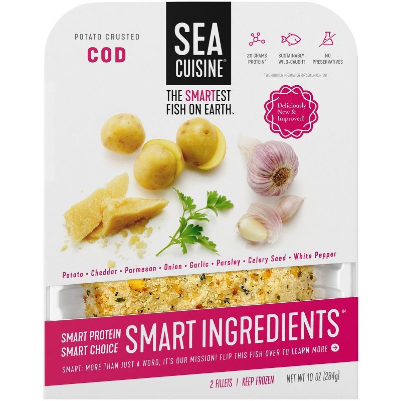 Sea Cuisine Potato Crusted Cod Fillets - Frozen - 10oz