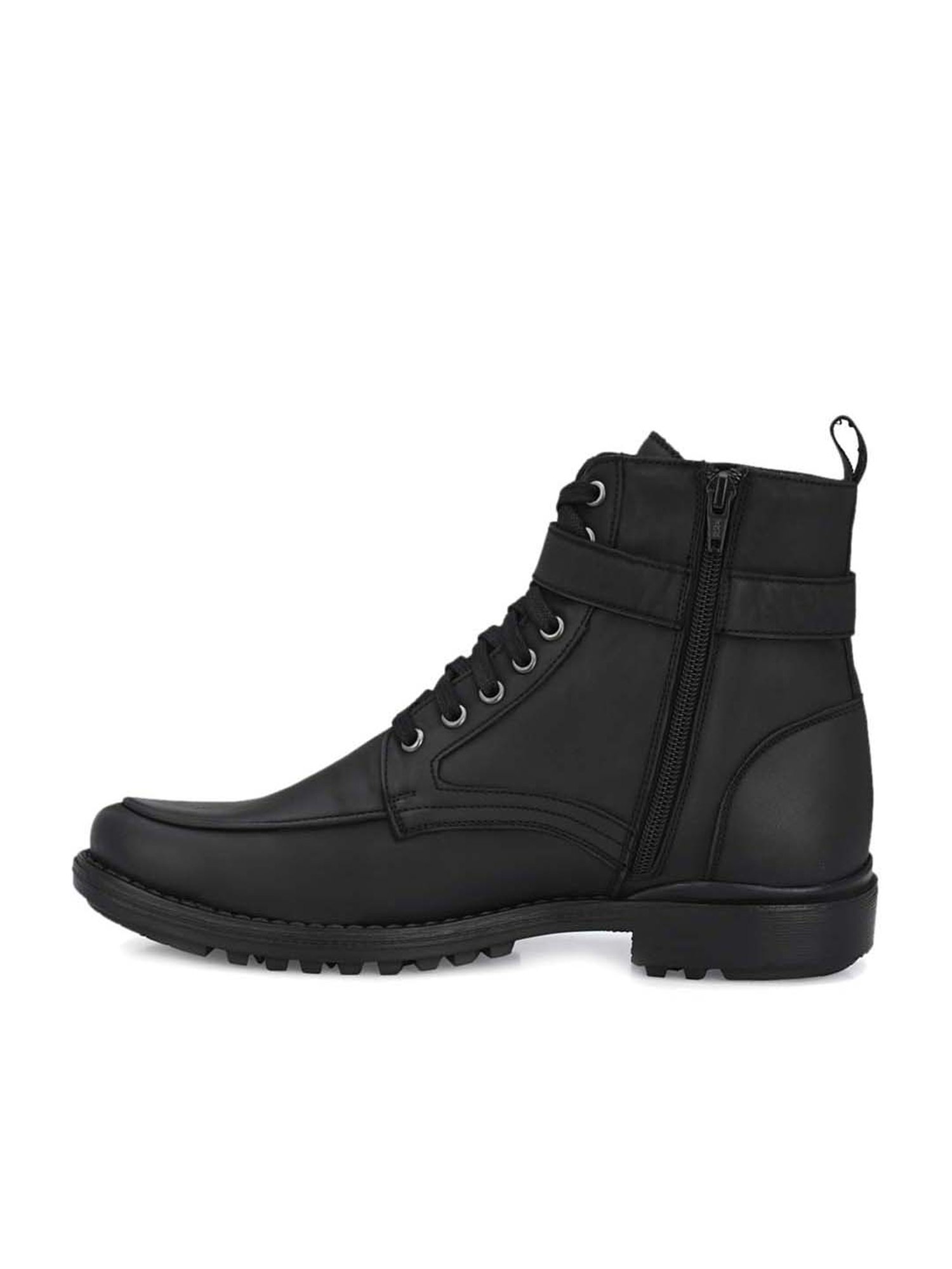 Delize Men's Black Derby Boots