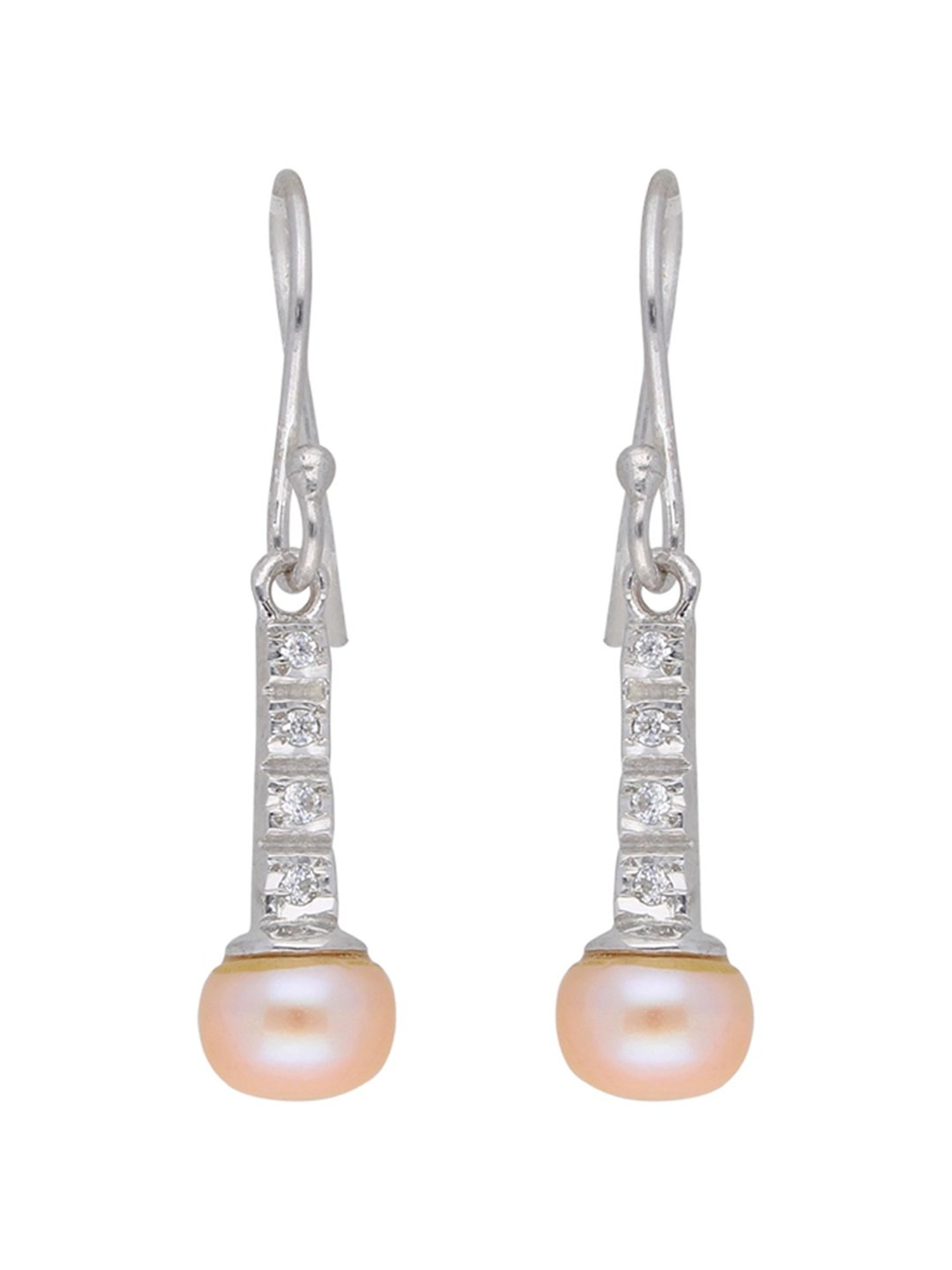 Sri Jagdamba Pearls Inspira 92.5 Sterling Silver Earrings