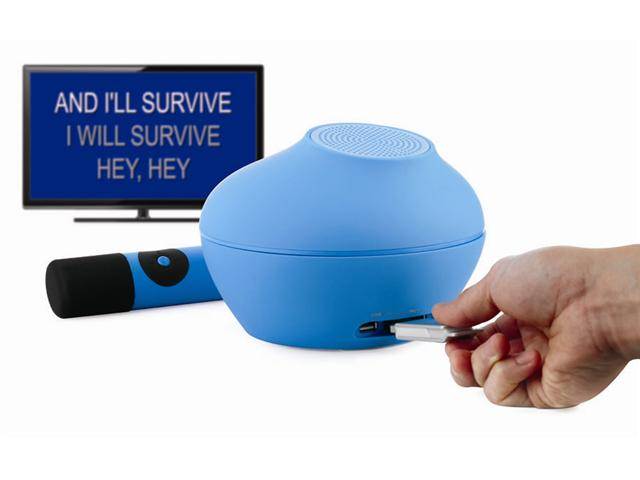 Singing Machine SMC4TV Blue Karaoke System