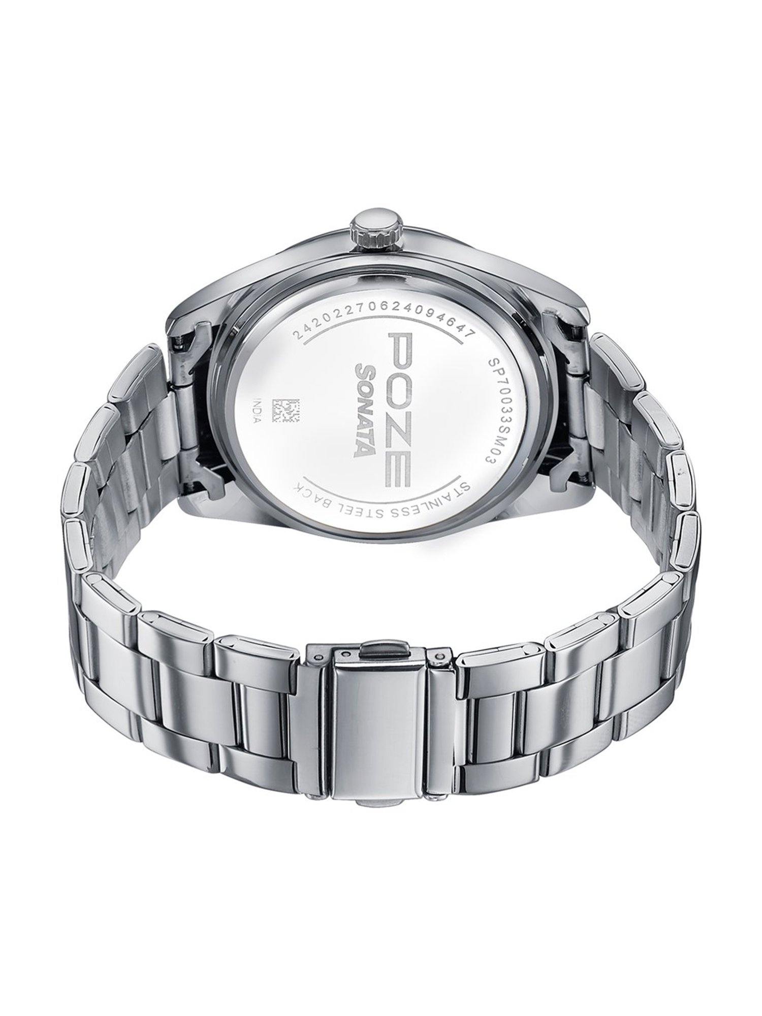 Sonata Poze SP70033SM03W Sonata Poze 3.0 Analog Watch For Men