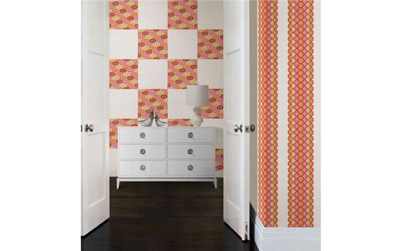 Geo Circles Blox Square Geometric Wall Accent Stickers - Jonathan Adler..