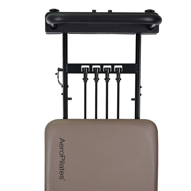 AeroPilates 651 Pilates Machine with Stand and Rebounder - Black