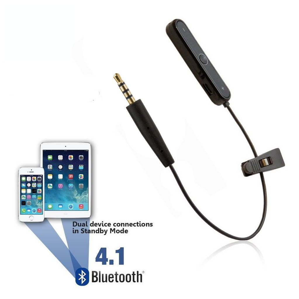 REYTID Wireless Bluetooth Adapter Converter Cable Compatible with AKG Y45BT Y50 Y40 Y55 K845BT K840KL Headphones