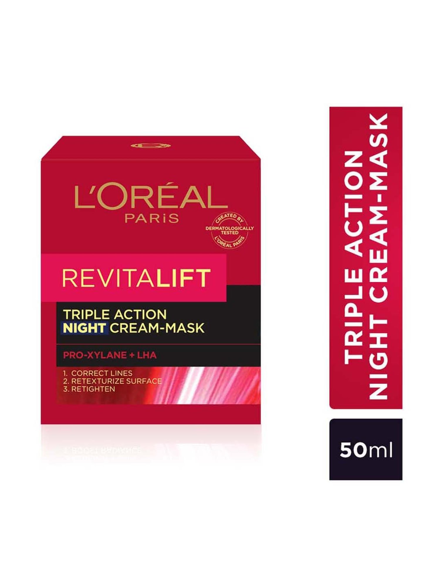 L'Oreal Paris Revitalift Triple Action Night Cream Mask - 50 ml