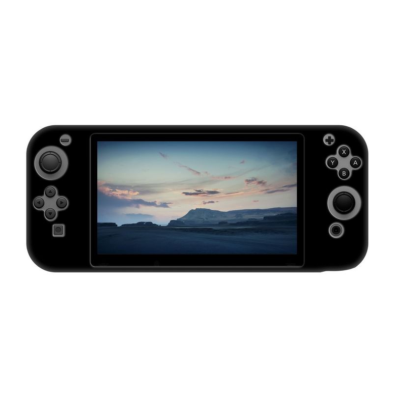 INSTEN Protective Silicone Skin Case Compatible with Nintendo Switch, Black