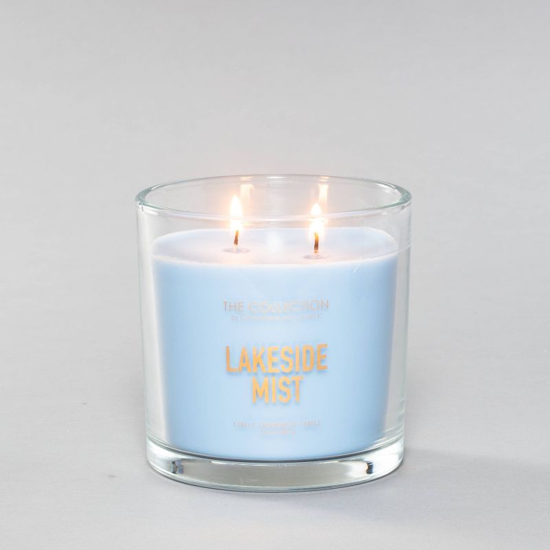 13oz Glass Jar 2-Wick Candle Lakeside Mist - The Collection by Chesapeake Bay Candle