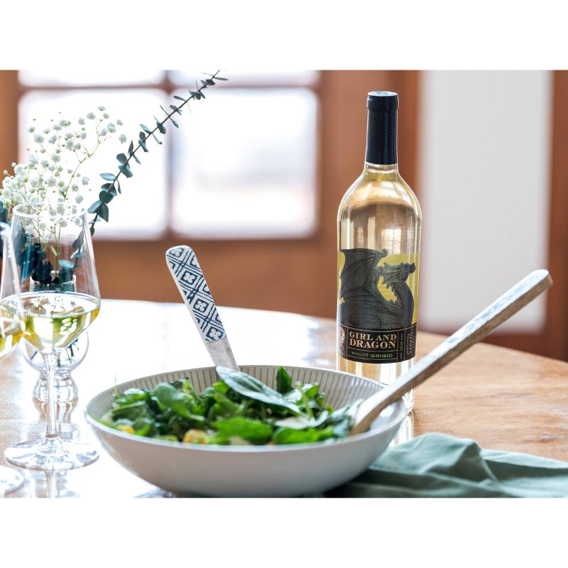 The Girl & The Dragon Pinot Grigio White Wine - 750ml Bottle