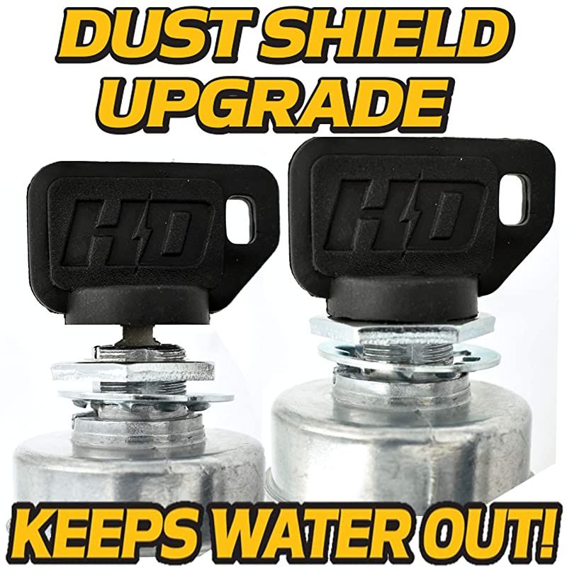 Pack HD Switch Starter Ignition Switch Key Replaces Hustler Big Dog Super Z Mini Z XOne Z4 XR7 FasTrak Mini FasTrak Sport Raptor ATZ TrimStar Indak for 045898 Keeps DUST amp Water Out