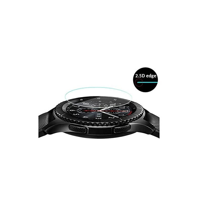 Screen Protector  Vivoactive 3, 2 Pack Tempered Glass Screen Protector  Vivoactive 3 Ultra Clear Scratch Resistant Anti-Bubble